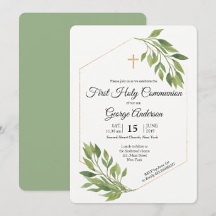 Händelse för religiösa för nattvardsgång för inbjudningar