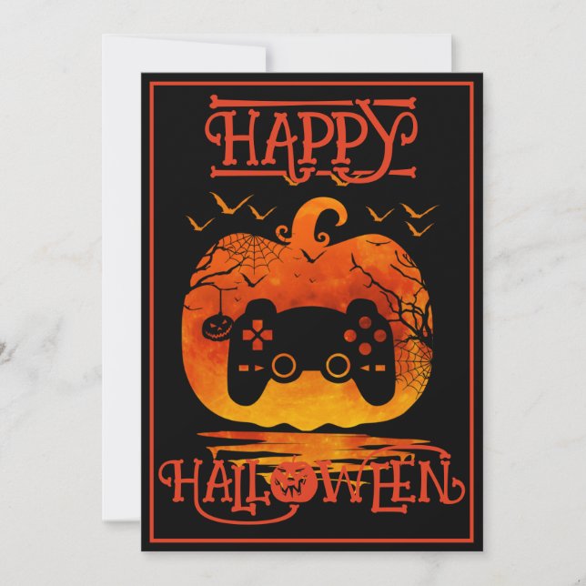 HÄNDELSE FÖR SPELKOSTNADSKOSTNADER FÖR GAMER HAPPY INBJUDNINGAR (Framsida)