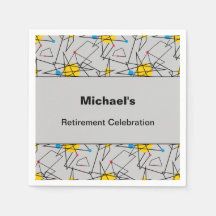 Händelse för vinkelrätt geometrisk retro Mönster-A