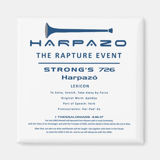 Händelse Harpazo Rapture Magnet (Framsidan)