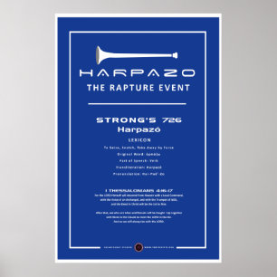 Händelse Harpazo Rapture Poster