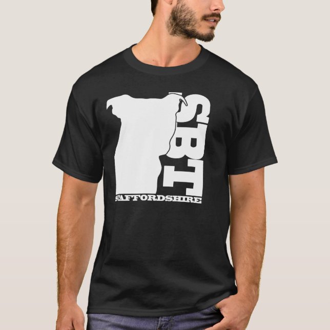 Händelse Staffie - T-tröja för Staffordshire Tee Shirt (Framsida)