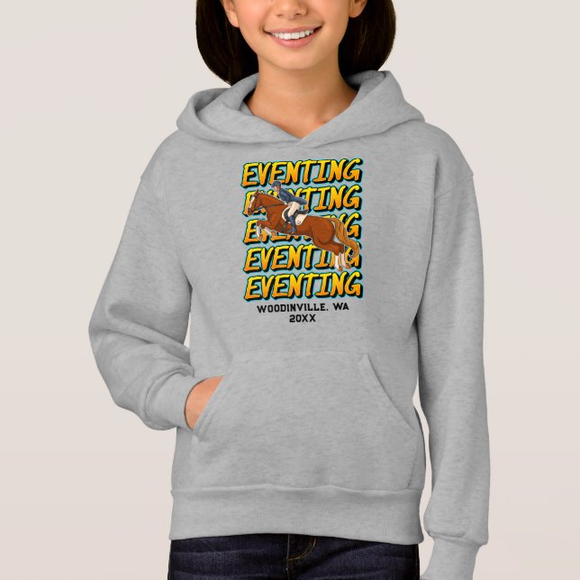 Händelsehändelse eller platsdatum för anpassningsb t shirt (Framsida)