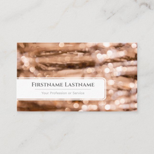 Händelsehanterare för professionell av mousserande visitkort (Framsida)