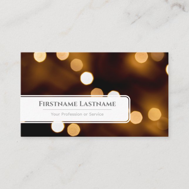 Händelsehanterare för professionell av mousserande visitkort (Framsida)