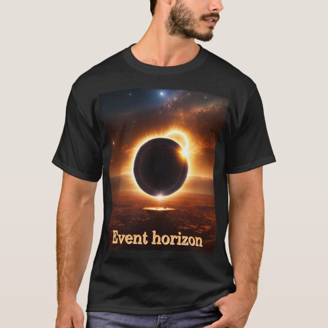 Händelsehorisont T-shirt (Framsida)