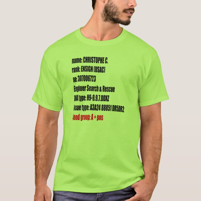 HändelsehorisontT-tröja Tee Shirt (Framsida)