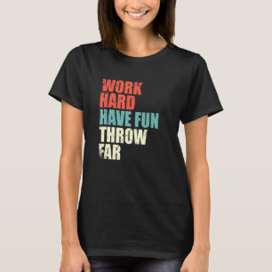 Händelseidrotten Spår och Fält diskuterar spjutspe T Shirt