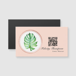 Händelsekod QR för ro Guld och Rosa