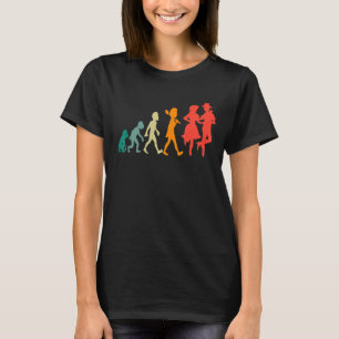 Händelsekorgsdoance Funny Retro T Shirt