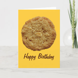 Händelsekortet Crispy Baked Cookie Party Kort