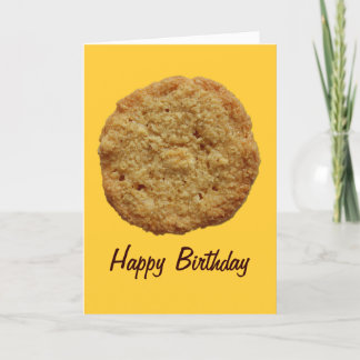 Händelsekortet Crispy Baked Cookie Party Kort