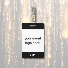Händelsemärke för VIP-pass