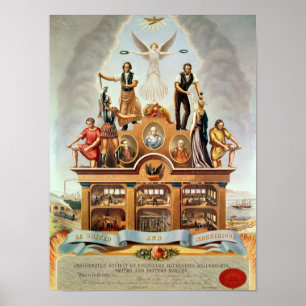 Handelsemblem i det samverkande samhället poster