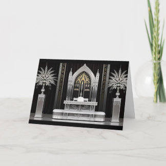 Händelsemeddelande till Religiösan Church Altar Inbjudan