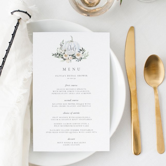 Händelsemeny för händelsen i White Autumn Pumpkin  (Skapare uppladdad)