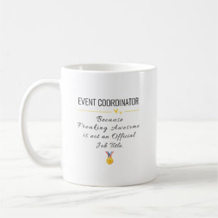 Händelsemoordinator Gift - Funny apprecision Kaffemugg