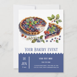 Händelsen Bakery Bake Inbjudningar