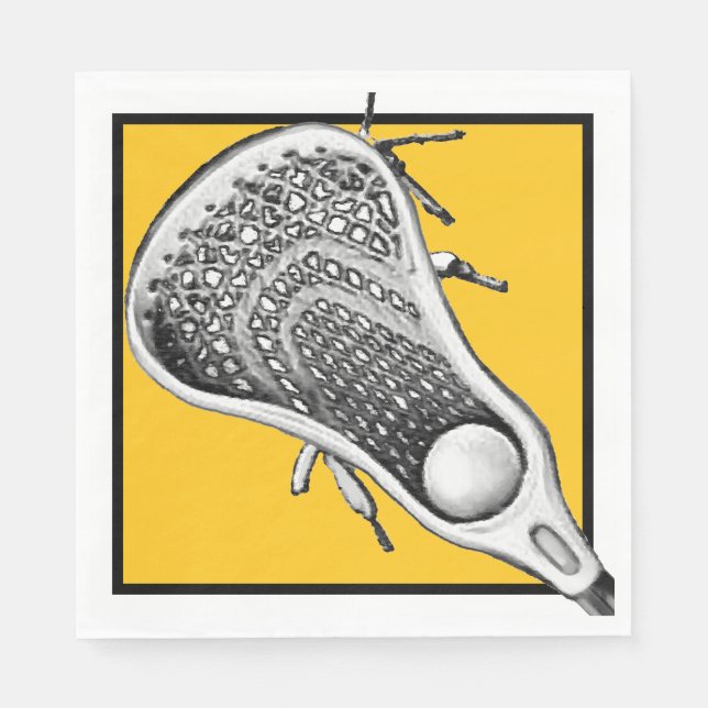 Händelsen Lacrosse Party Pappersservett (Framsidan)