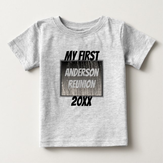 Händelsen Min första familj Reunion Silver Rand T Shirt (Framsida)