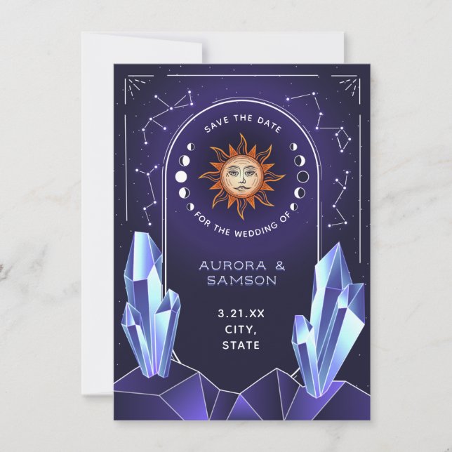 Händelsen Mystic Sol Spara datum Datumet (Framsida)