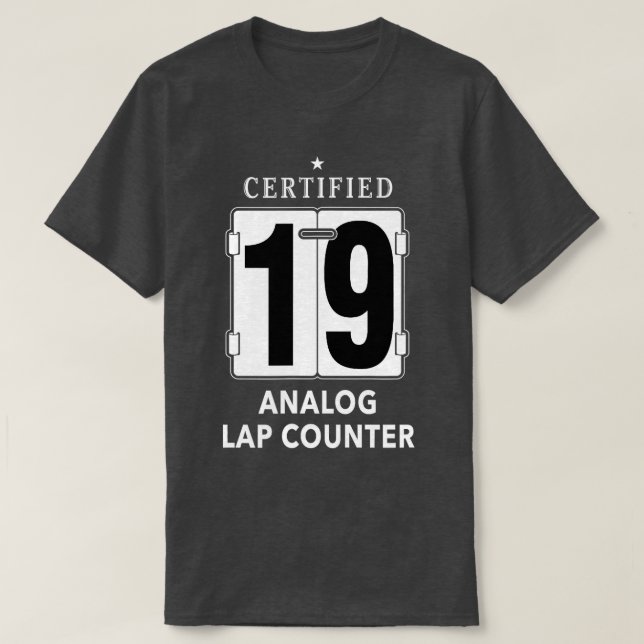 Händelsen simma Möte Avstånd Freestyle Lap Counter T Shirt (Design framsida)
