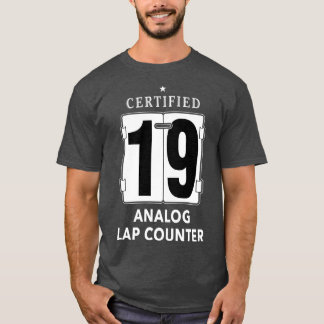 Händelsen simma Möte Avstånd Freestyle Lap Counter T Shirt