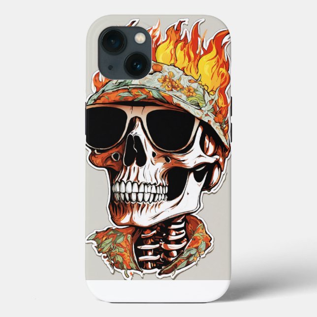 Händelsen Skull och Flames Rock and roll (Baksida)