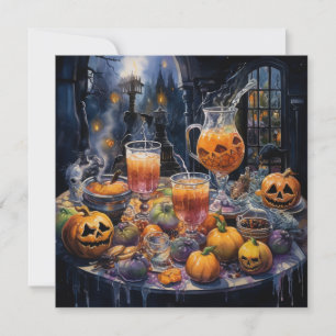 👻 "Händelsen Terror & Tastings Event"! 🍷 👻 Hall Inbjudningar