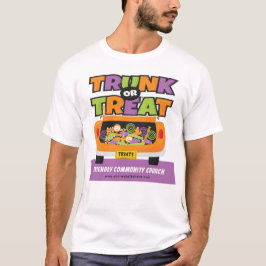 Händelsen Trunk eller Treat Party T Shirt