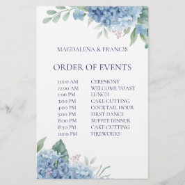 Händelseordning i bröllop