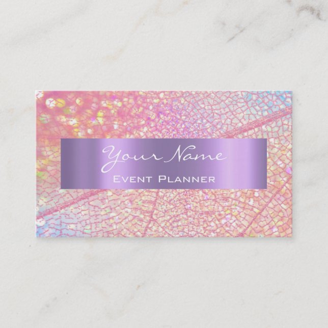 Händelseplanering för ro Guld BRÖLLOP MAKEUP Tidsbeställning Kort (Framsida)