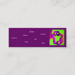 Händelseplanering - Masqueraad II Mini Visitkort