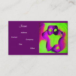 Händelseplanering - Masqueraad II Visitkort