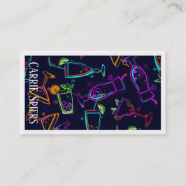 Händelser Affärskort i Bartender Visitkort