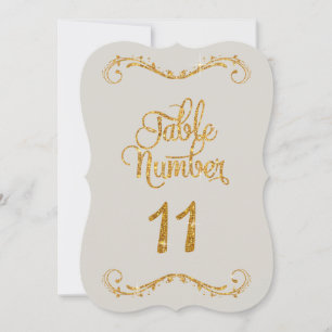 Händelser i Finare Script Glitter Bordsnummer 11