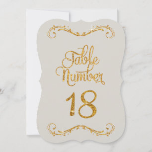 Händelser i Finare Script Glitter Bordsnummer 18-h