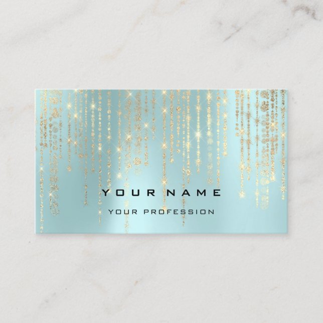 Händelsetabell Parly Diamond Vatten Aqua Visitkort (Framsida)