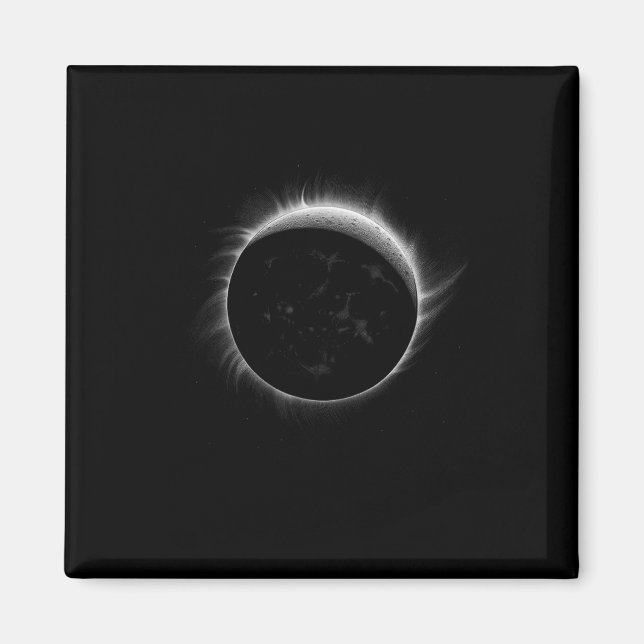 Händelsgrafik över solarier Eclipse Måne och Sol C Magnet (Framsidan)