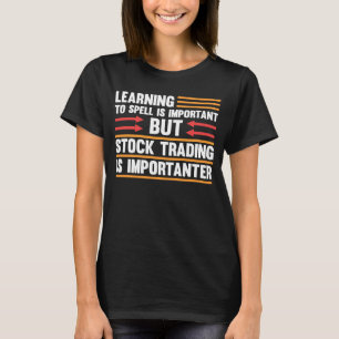 Handelskapital på lagrar-börsdagen t shirt