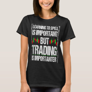 Handelskapital på lagrar-börsdagen t shirt