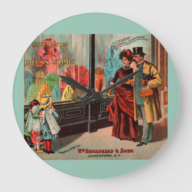 handelskort William Broadhead & Sons är i kläck Stor Klocka (Framsida)