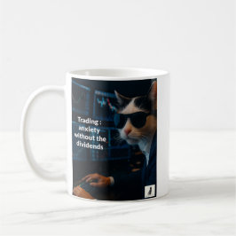 Handelslarm utan utdelning kaffemugg