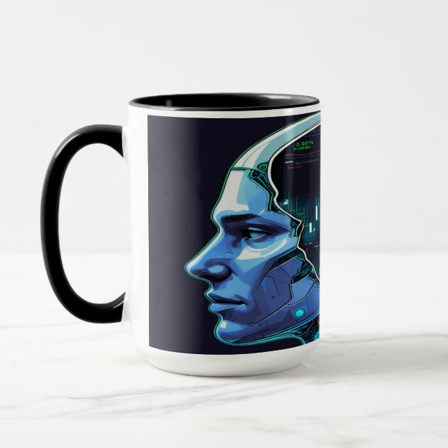 Handelsmink Power Coffee Mugg - Bränn din marknad (Vänster)