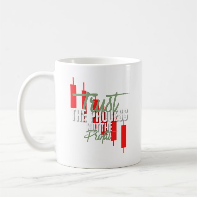Handelsmotivation | Tillit | Självdisciplin Kaffemugg (Vänster)