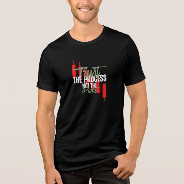 Handelsmotivation | Tillit | Självdisciplin T Shirt (Framsida)