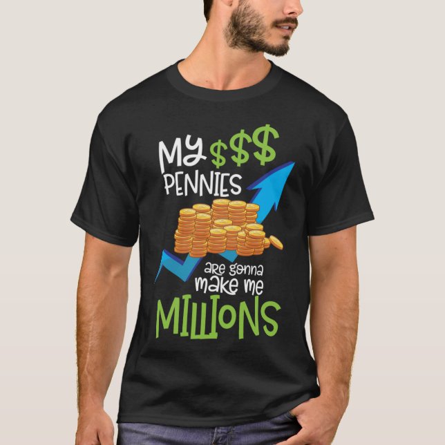 Handelspennor Penny Lagrar, lagrar T Shirt (Framsida)