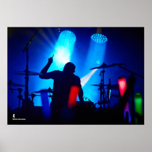 Handelsresande Silohuette Poster