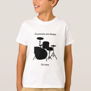 Handelsresandear alltid i rätt tid tee shirt