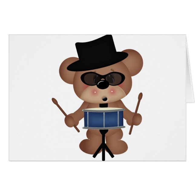 Handelsresandebjörn Hälsningskort (Framsidan Horizontal)